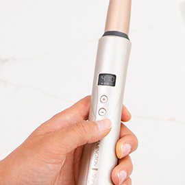 Argan oil store curling iron